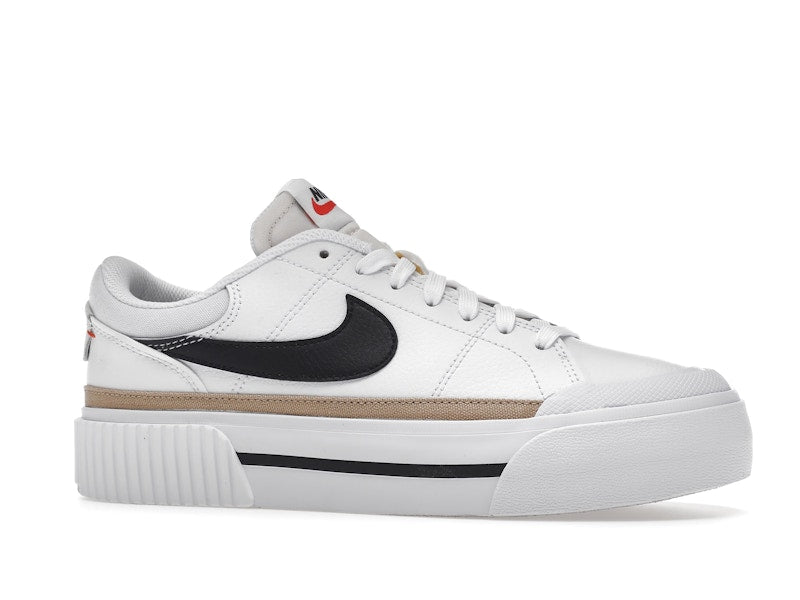 Nike Court Legacy Lift White Black (Women's)