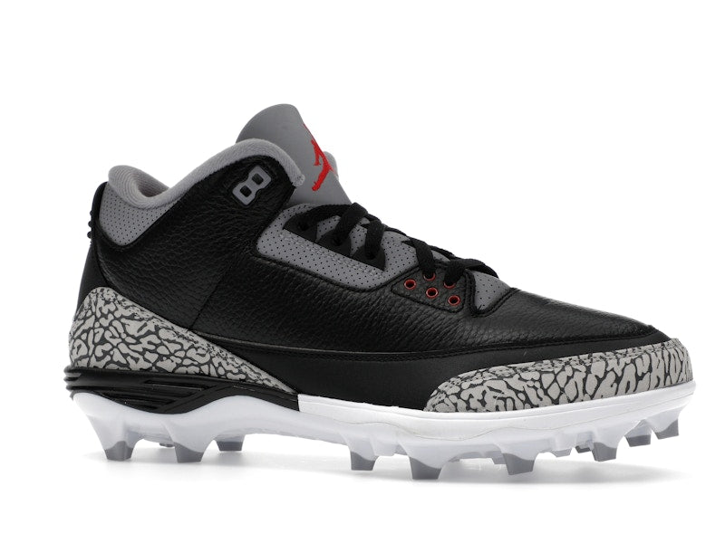 Jordan 3 Mid Retro TD Black Cement