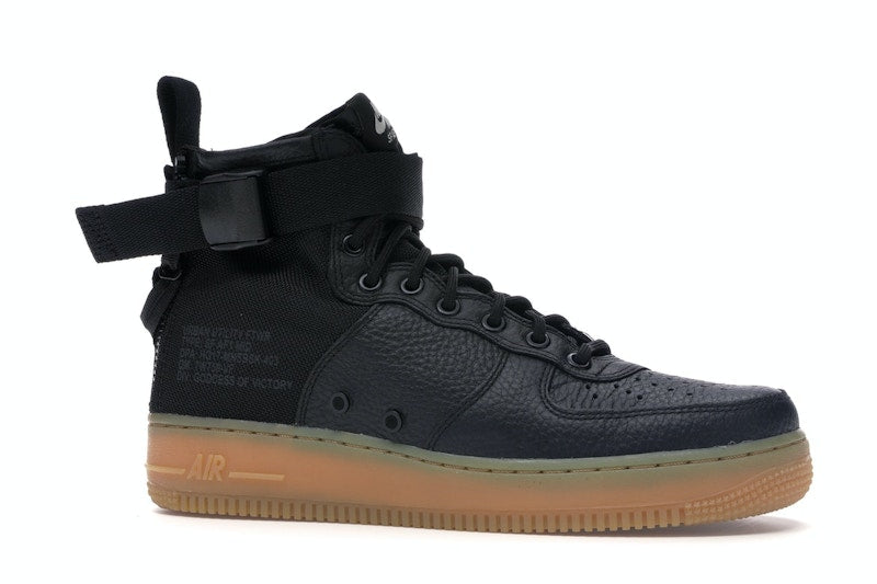 Nike SF Air Force 1 Mid Black Gum