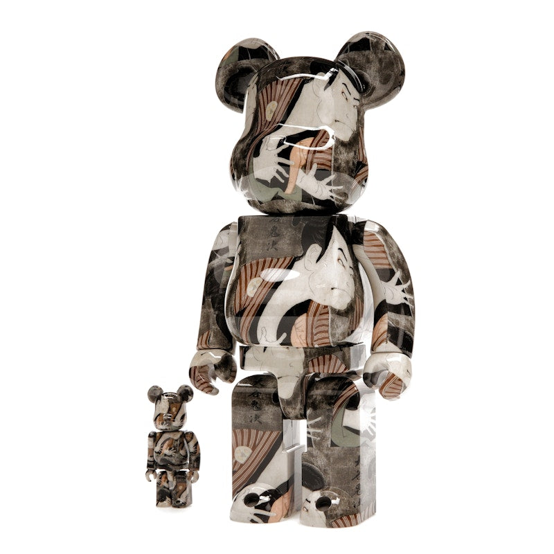 Bearbrick Sharaku Toshusai (Otani Oniji III as Yakko Edobei) 100% & 400% Set