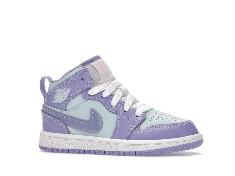 Jordan 1 Mid Purple Aqua (PS)