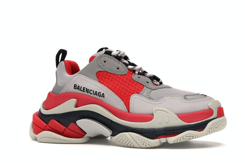 Balenciaga Triple S Red Grey (Women's)