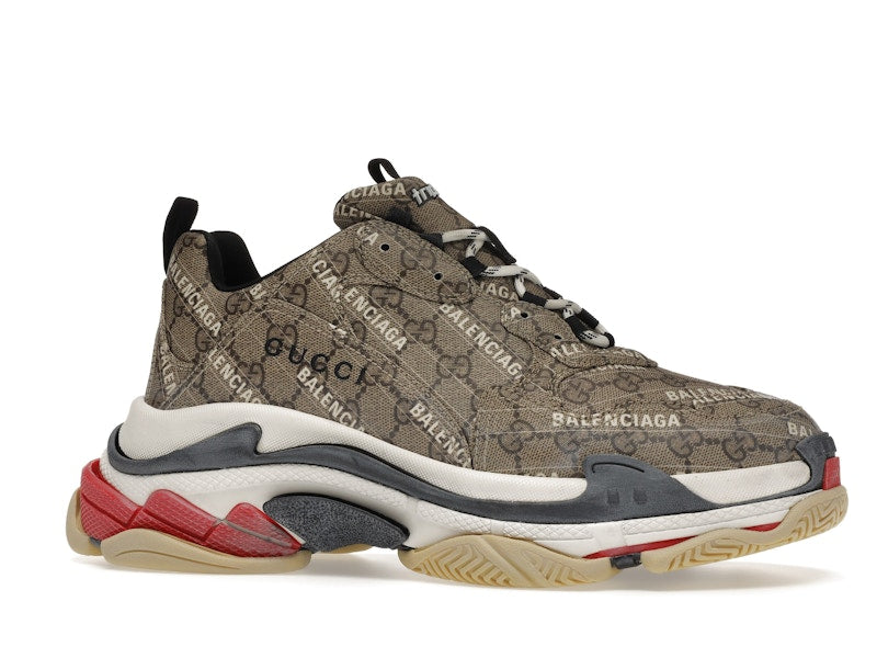 Gucci x Balenciaga The Hacker Project Triple S Beige