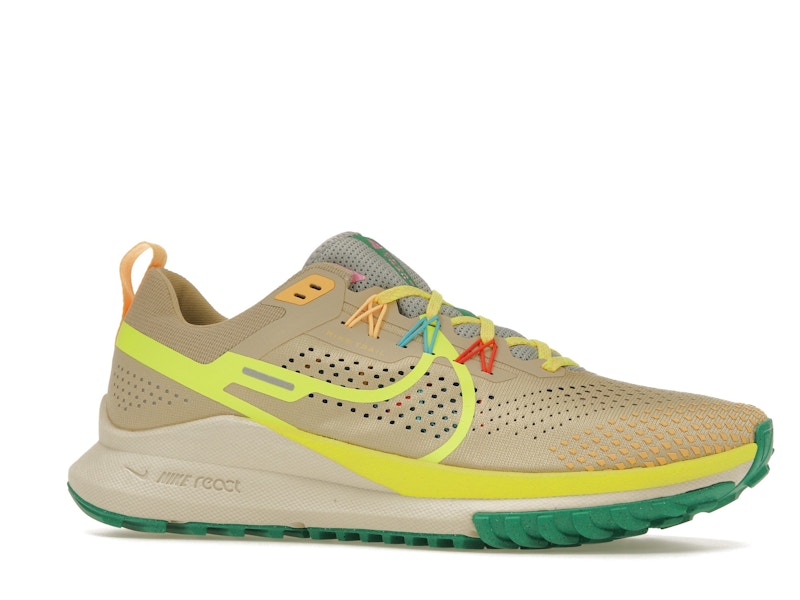 Nike React Pegasus Trail 4 Team Gold Baltic Blue Stadium Green Volt