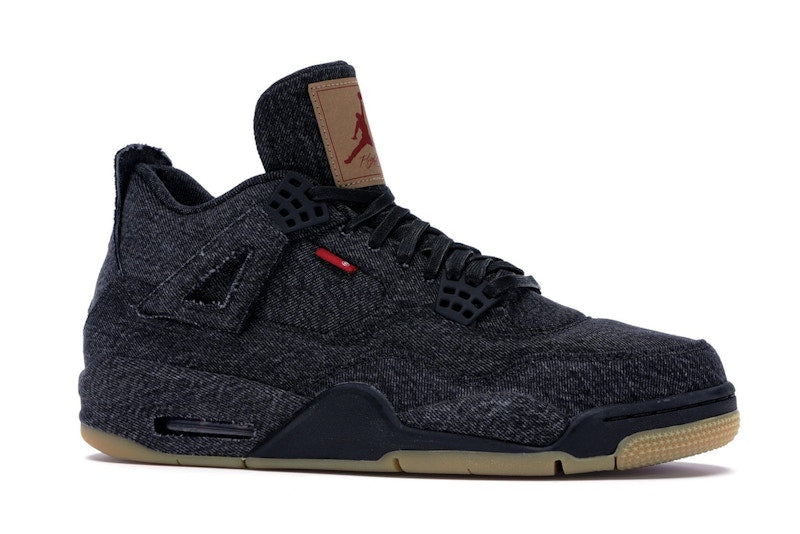 Jordan 4 Retro Levi's Black (Blank Tag)