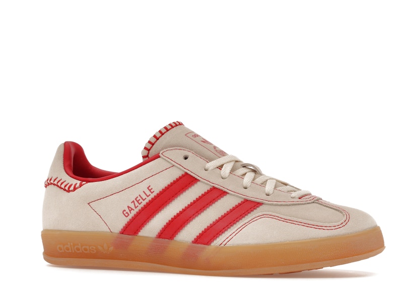 adidas Gazelle Indoor Beige Better Scarlet (Women's)