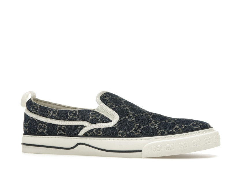 Gucci Tennis 1977 Slip On Denim