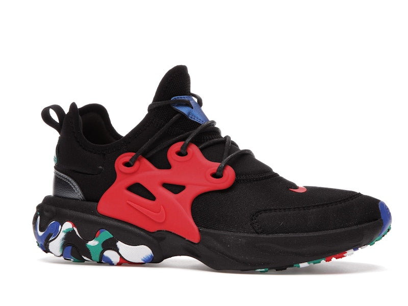 Nike React Presto Black Red Multicolor (GS)