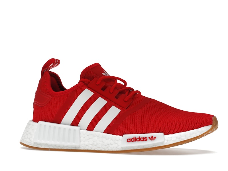 adidas NMD R1 Vivid Red White Gum