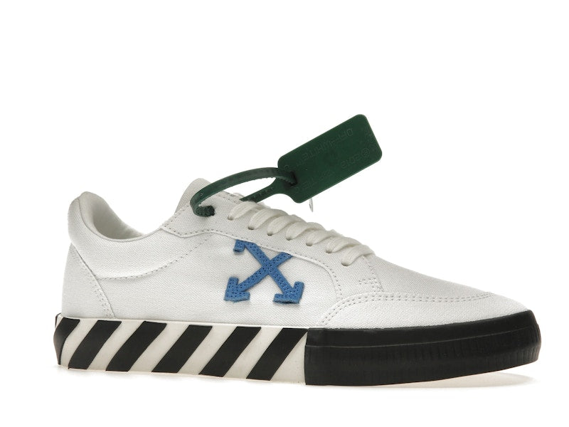 OFF-WHITE Low Vulcanized Canvas White Blue