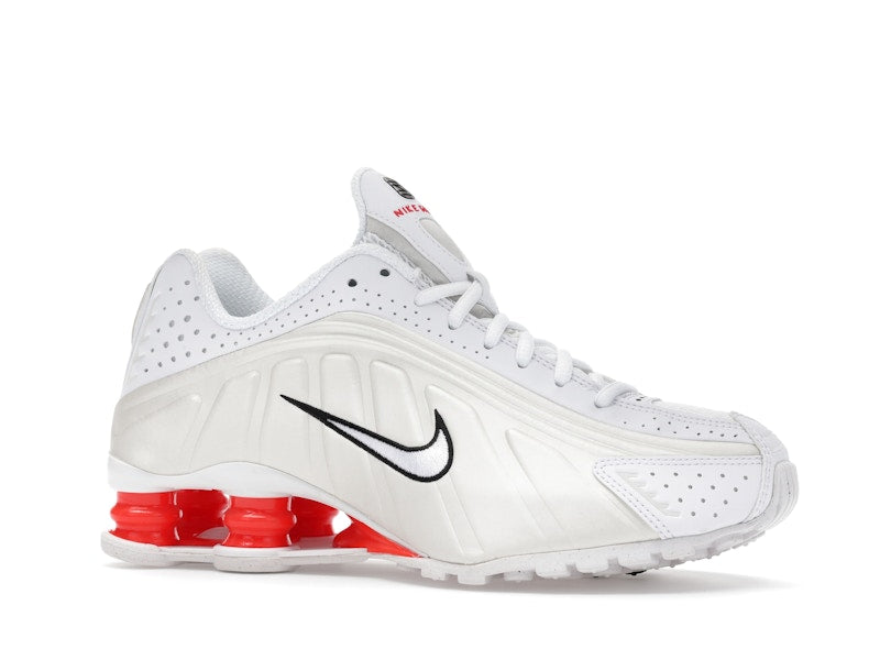 Nike Shox R4 White Phantom Picante Red (Women's)