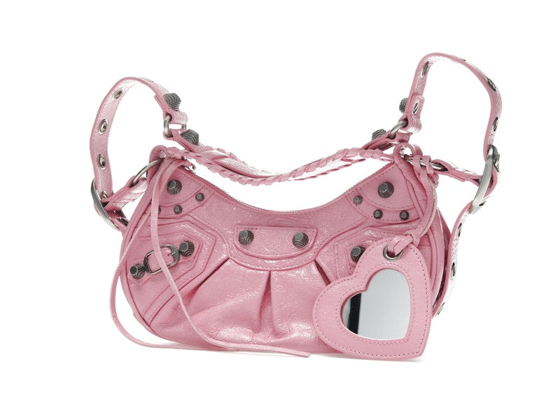 Balenciaga Le Cagole Shoulder Bag XS Pink