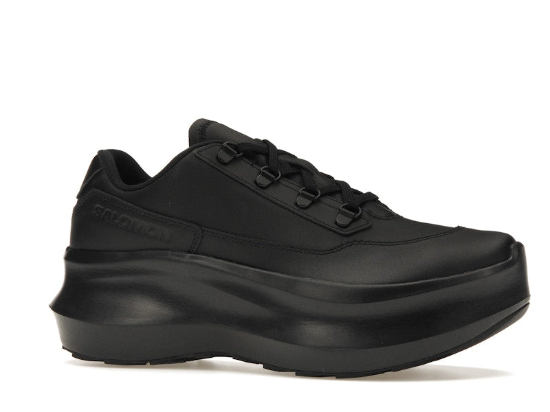 Salomon SR811 Leather Platform Comme des Garcons Black