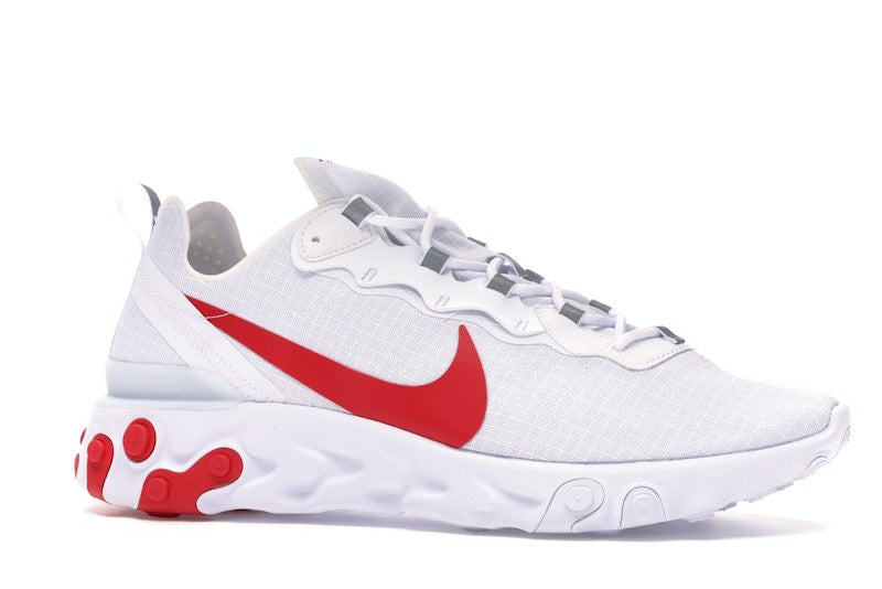 Nike React Element 55 White Red