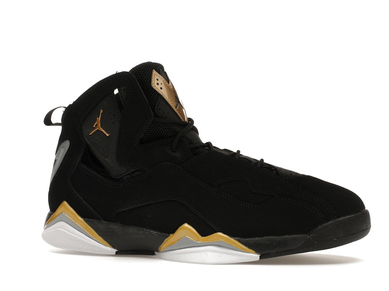 Jordan True Flight Black Metallic Gold