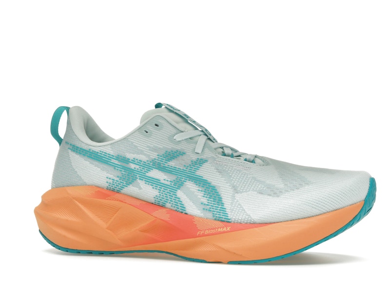 ASICS Novablast 5 Soothing Sea Wave Teal Orange