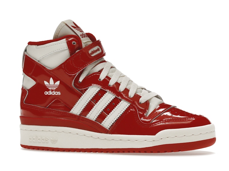 adidas Forum 84 High Patent Red White