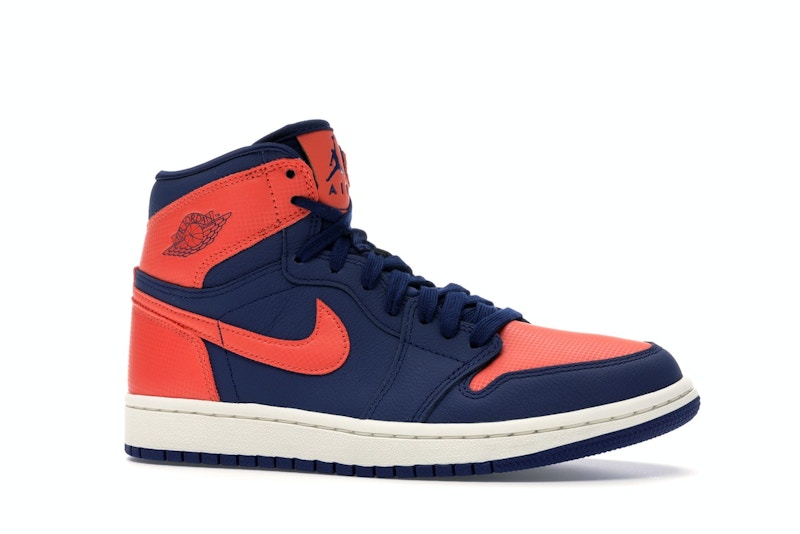 Jordan 1 Retro High Blue Void Turf Orange (Women's)