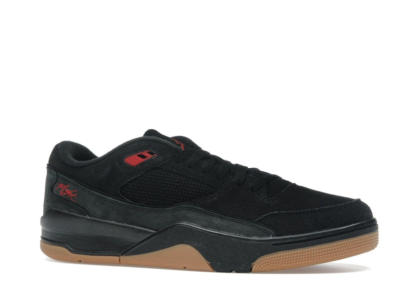 Jordan Flight Court Black Red