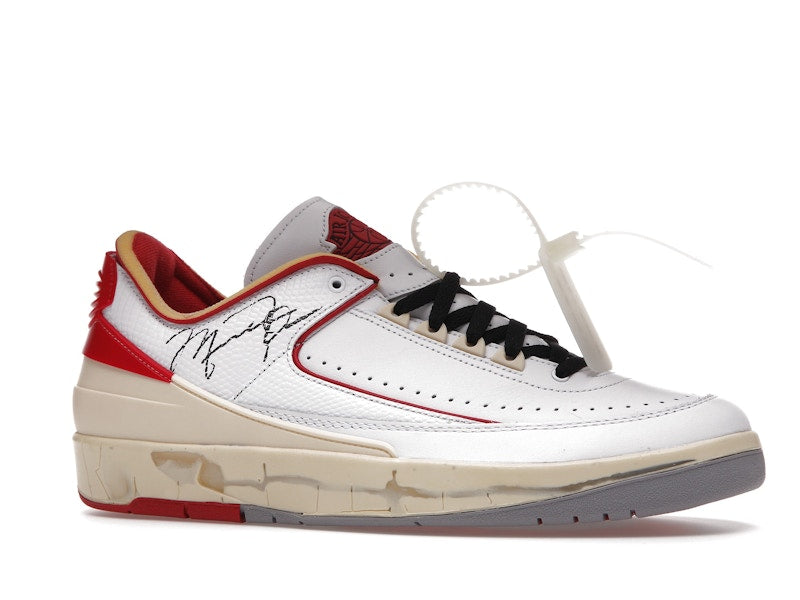 Jordan 2 Retro Low SP Off-White White Red