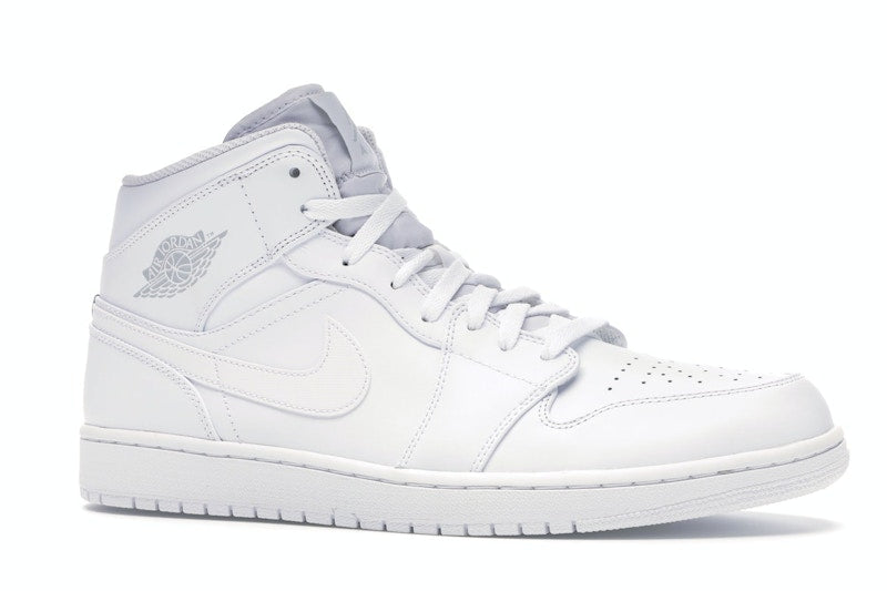 Jordan 1 Mid White/Pure Platinum