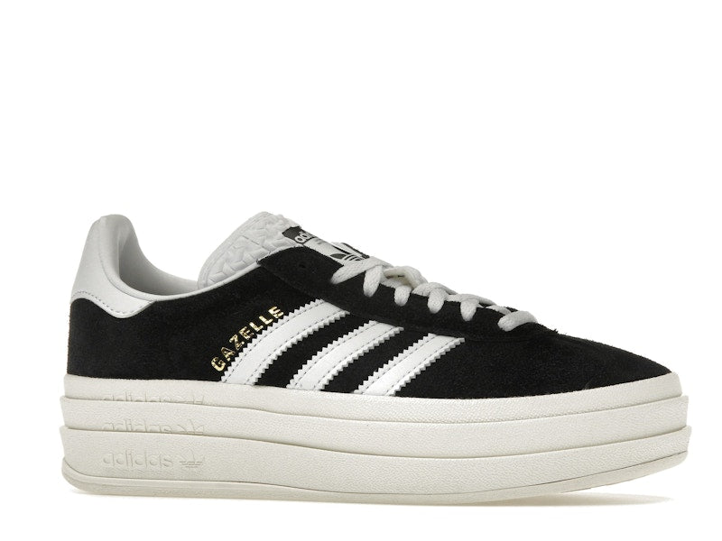 adidas Gazelle Bold Core Black White (Women's)