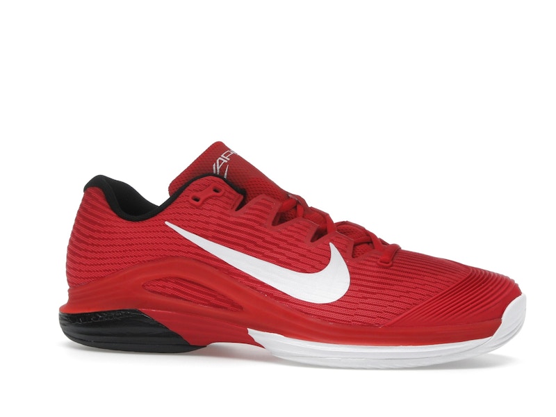 Nike Court Air Zoom Vapor 12 HC University Red Black Gym Red White
