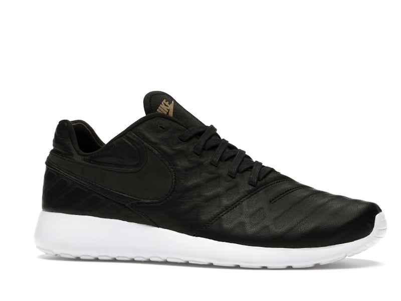 Nike Roshe Tiempo Vi Qs Black Black-Metallic Gold White
