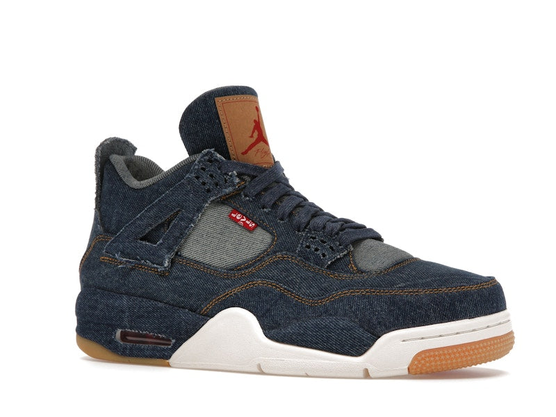 Jordan 4 Retro Levi's Denim (Tag with Levi's Logo)