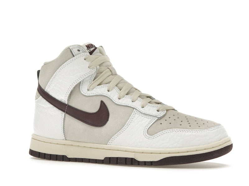 Nike Dunk High Light Orewood Brown Burgundy Crush (Women's)
