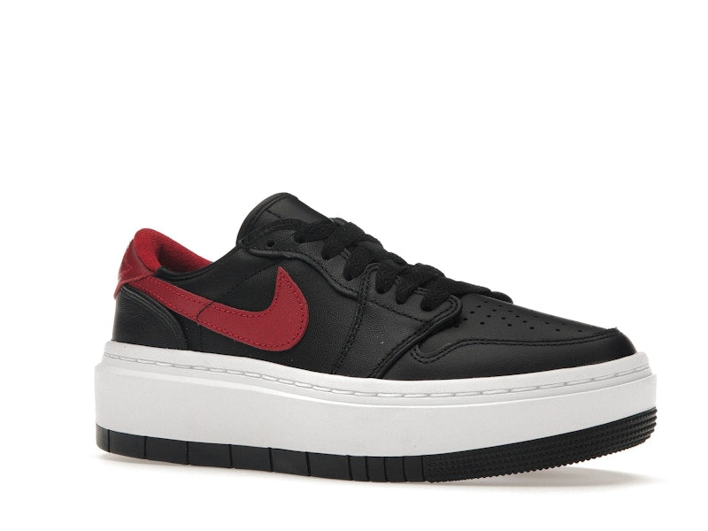 Jordan 1 Elevate Low Black Gym Red White (Women's)