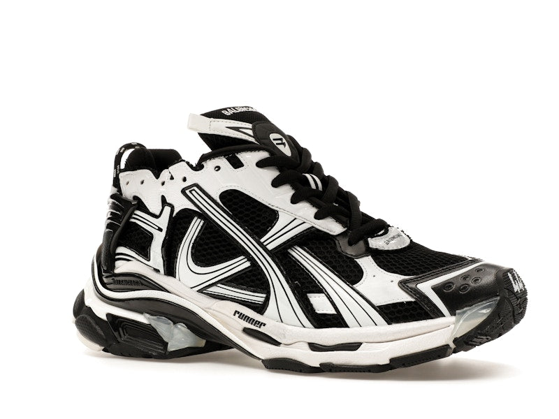 Balenciaga Runner Black White