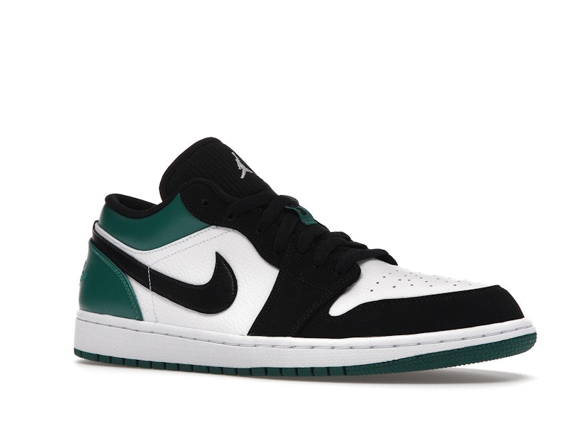 Jordan 1 Low White Black Mystic Green