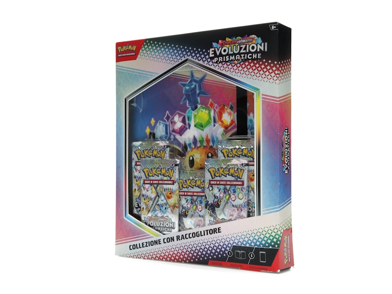 Pokémon Scarlet & Violet Prismastic Evolution Binder Collection (Italian)