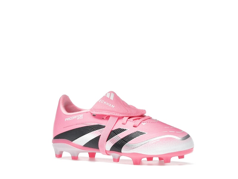 adidas Predator League Fold-Over Tongue FG/MG David Beckham Beam Pink (Kids)