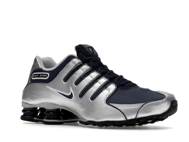 Nike Shox NZ Midnight Navy Metallic Silver