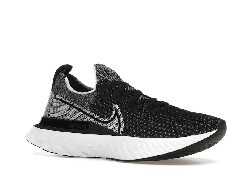 Nike React Infinity Run Flyknit Black White (Women's)