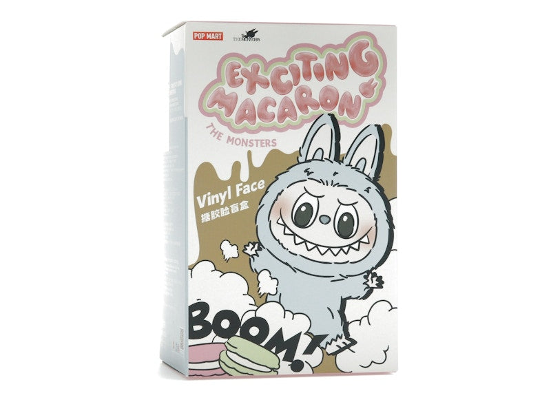 Pop Mart Labubu The Monsters Exciting Macaron Vinyl Plush Pendant Single Blind Box