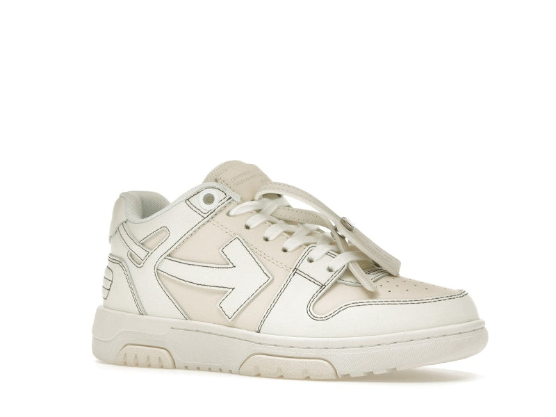 OFF-WHITE Out Of Office OOO Low Tops Cream White (Women's)