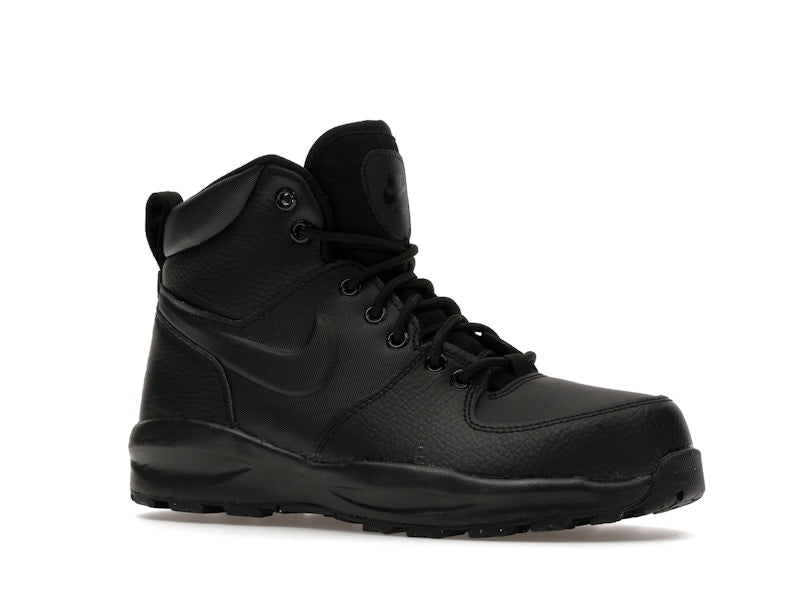 Nike Manoa Leather Triple Black (GS)