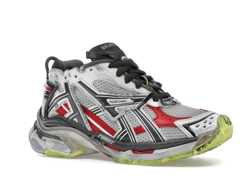 Balenciaga Runner Black White Red Neon Yellow
