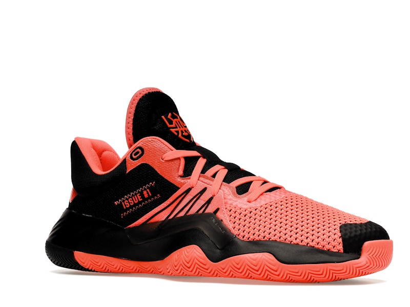 adidas D.O.N. Issue #1 Core Black Solar Red