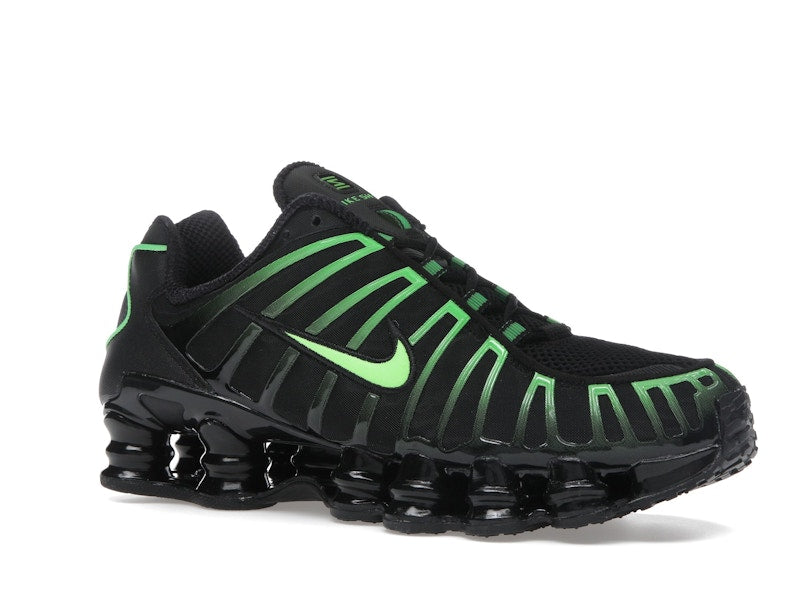 Nike Shox TL Black Green Strike
