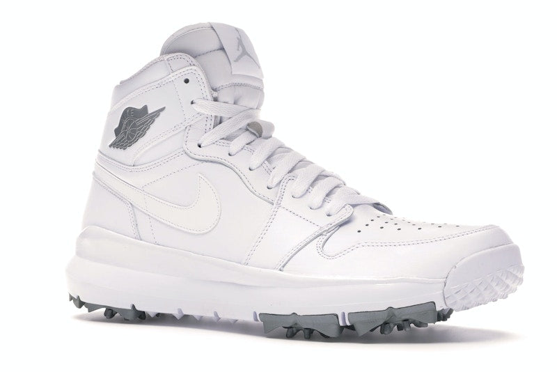 Jordan 1 Retro Golf Cleat White Metallic