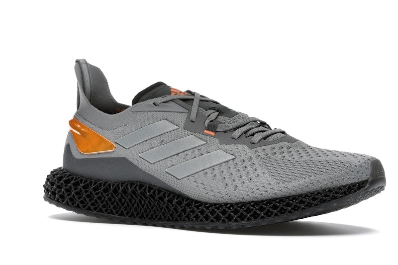 adidas X9000 4D Grey Three Signal Orange