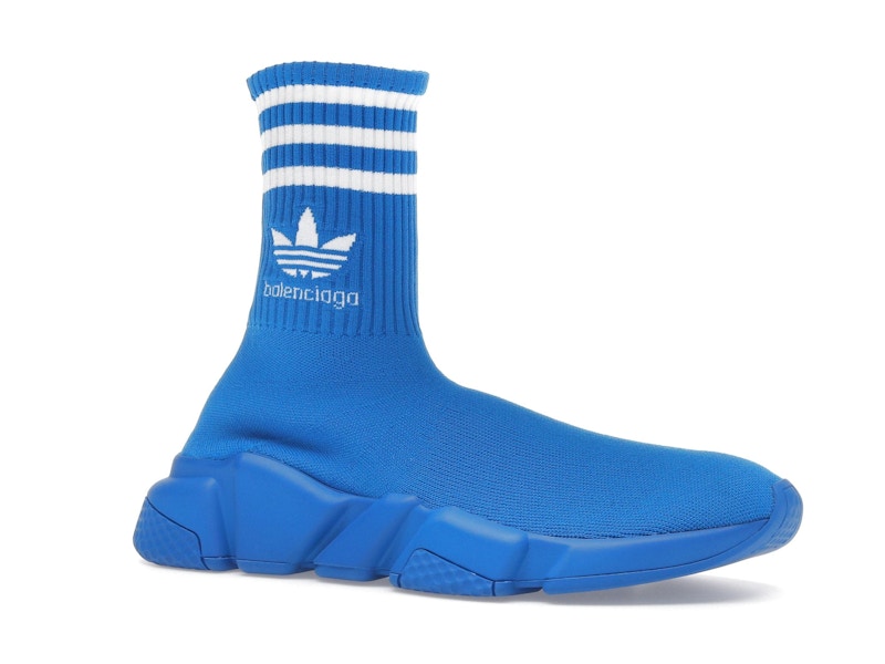 Balenciaga x adidas Speed Trainer Blue White