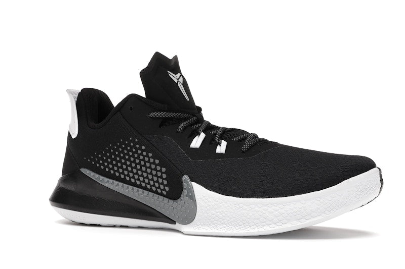 Nike Mamba Fury Black White Smoke Grey