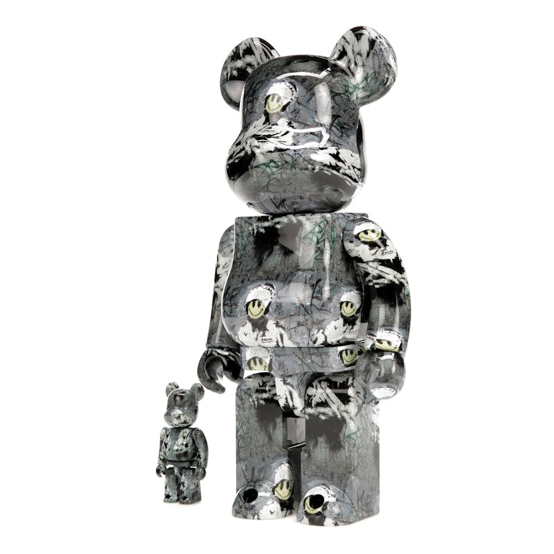 Bearbrick Riot Cop 100% & 400% Set
