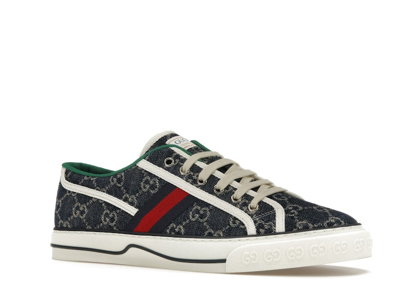Gucci Tennis 1977 Denim GG Print