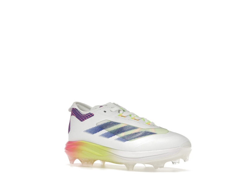 adidas Adizero Impact TPU Warp Speed Cloud White Lucid Blue Lucid Pink (GS)